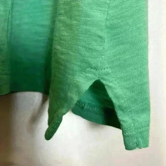 C&C California Women's XL T-Shirt Green Pima Cotton Luxury Tee Golf Casual COzy - Picture 9 of 9